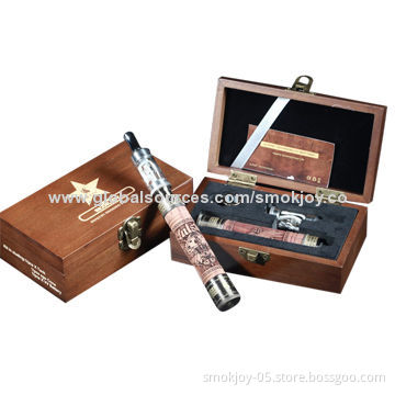 Smokjoy Original Wood N Fire 2 Mod/Variable Voltage N Fire E Cig, 1,000mAh Capacity Available